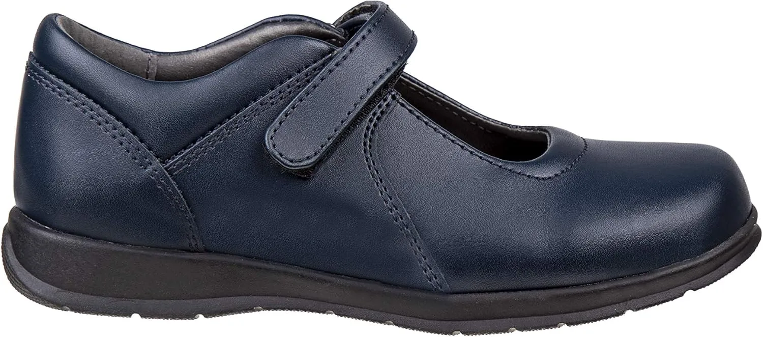 Josmo Girl's Mary Jane School Uniform Leather Shoe (Toddler-Big Kig)
