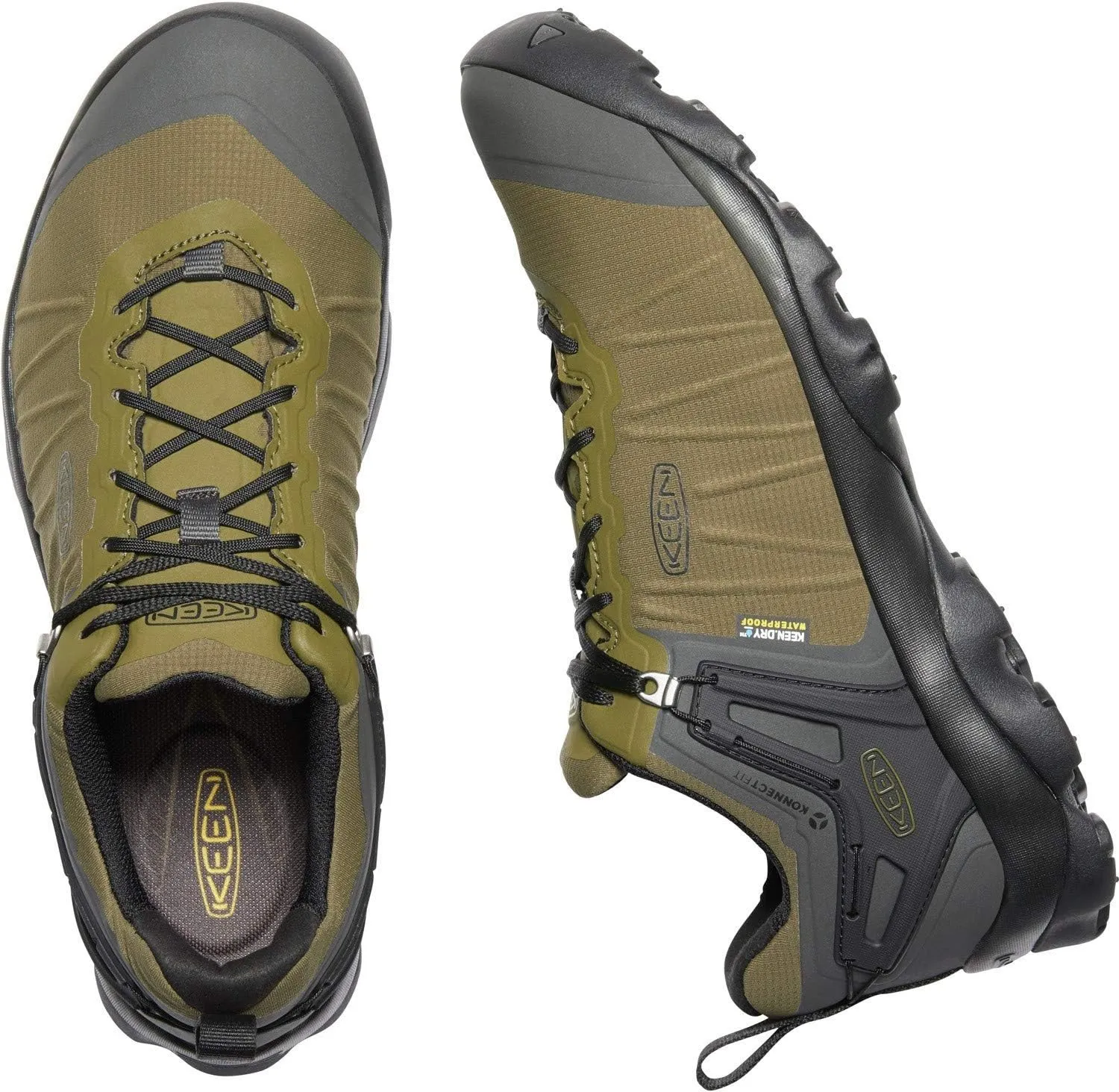KEEN Men's Venture Low Height Waterproof Hiking Shoes