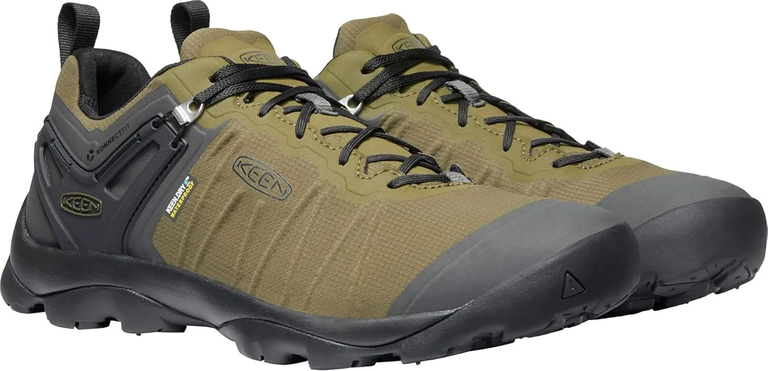 KEEN Men's Venture Low Height Waterproof Hiking Shoes