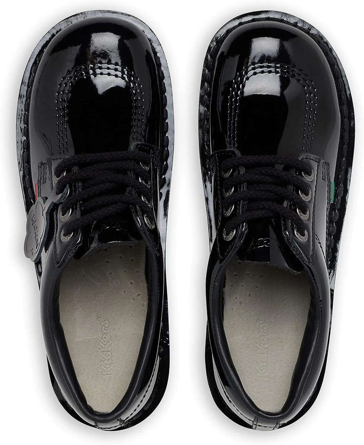 Kickers Women's Lace-Up Leather Shoes