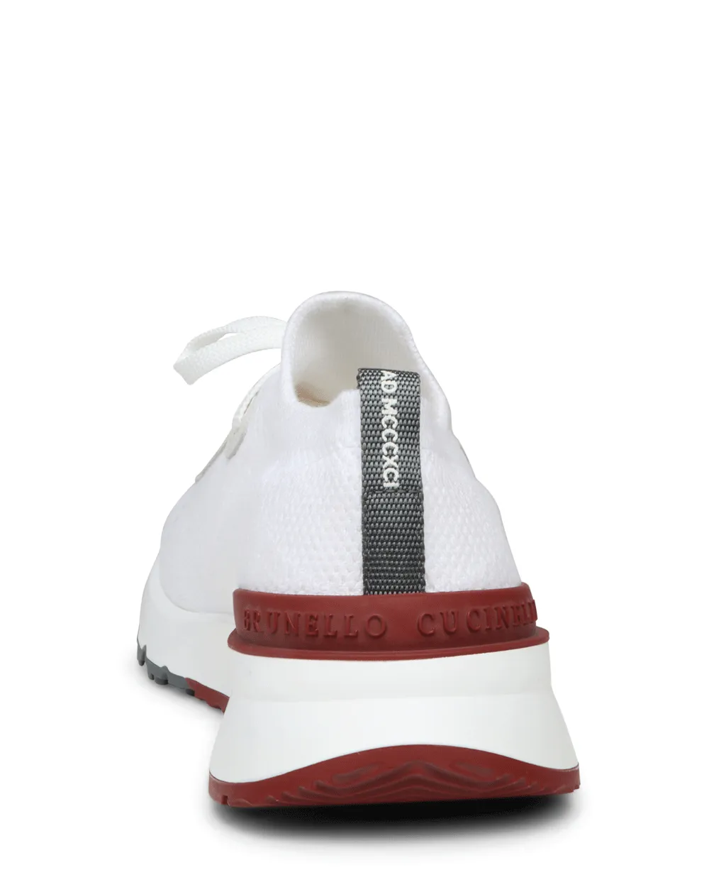 Knit Sneaker in White