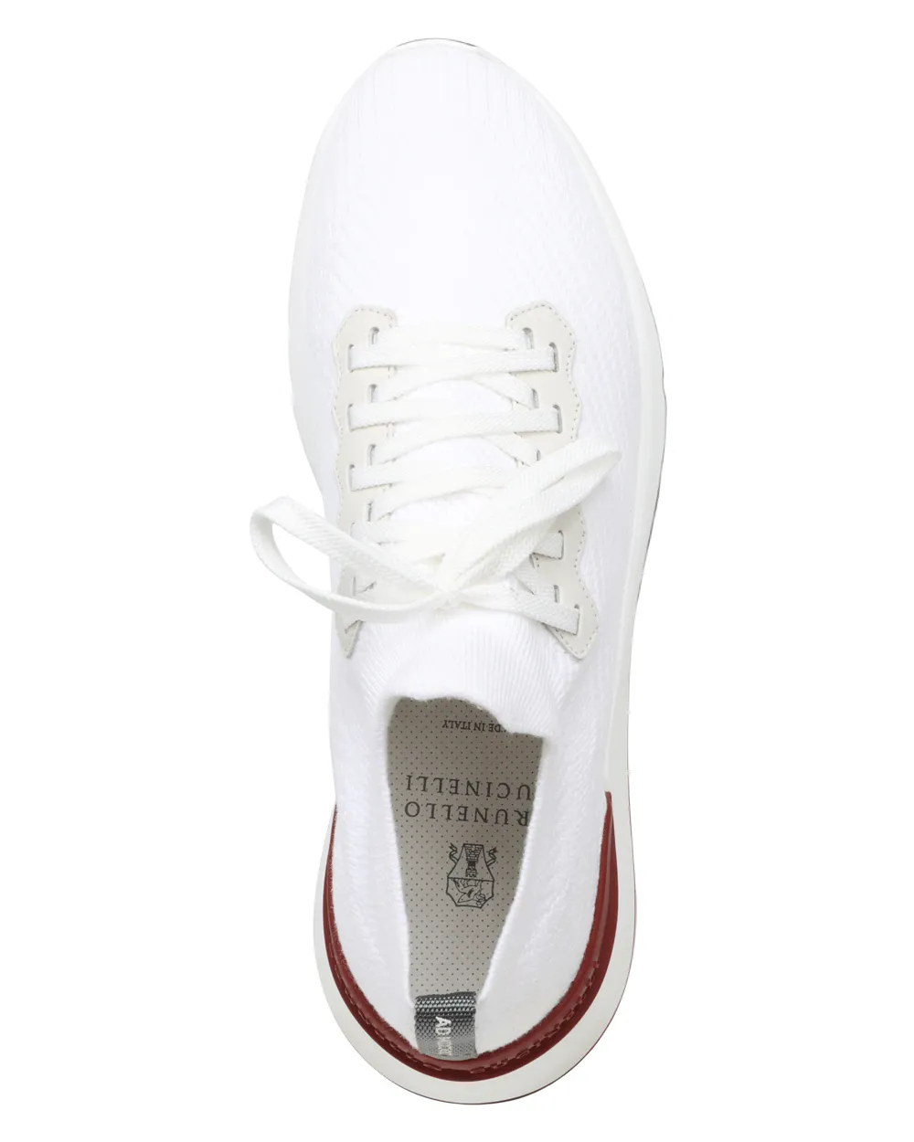Knit Sneaker in White