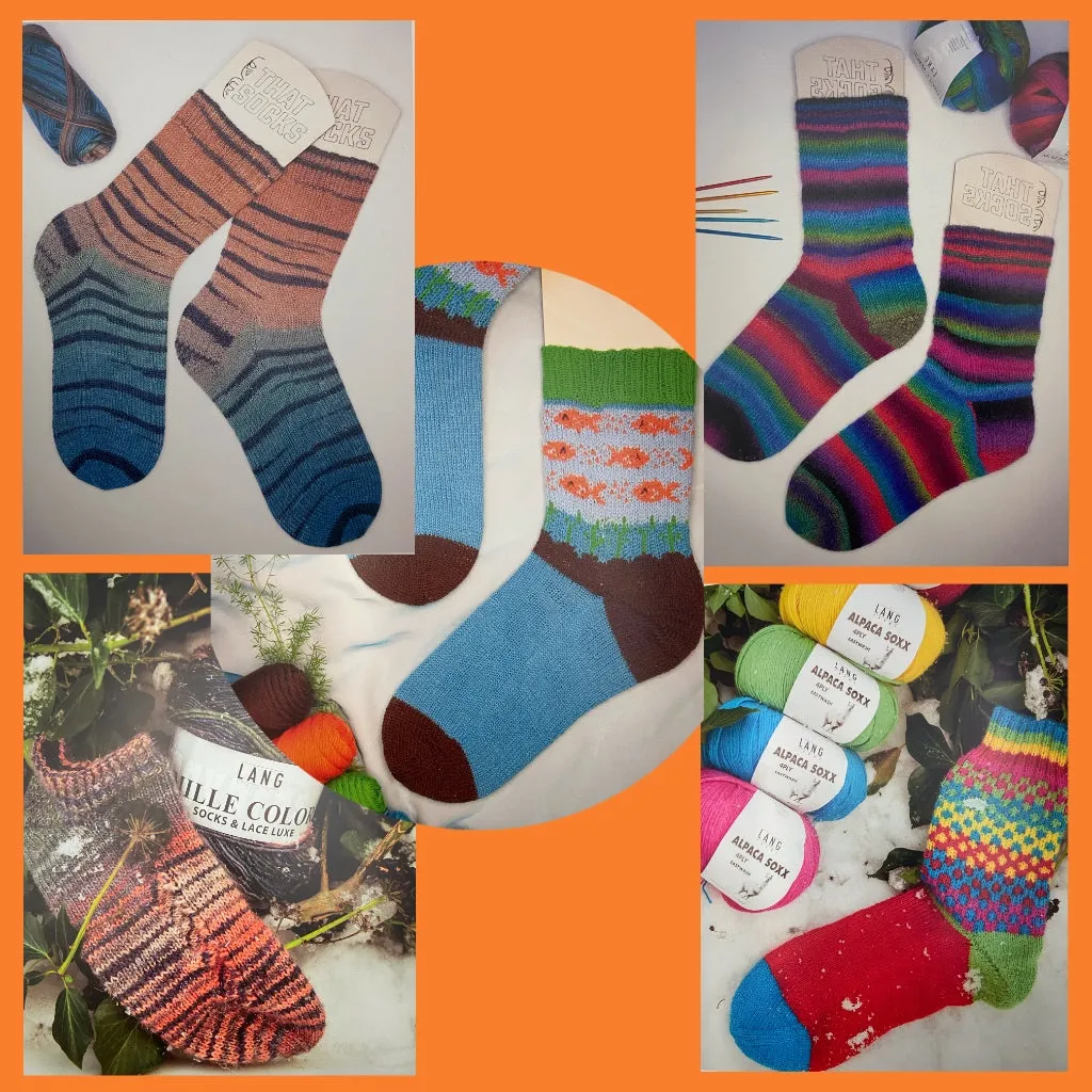 Lang Yarns #34 How to Knit Socks