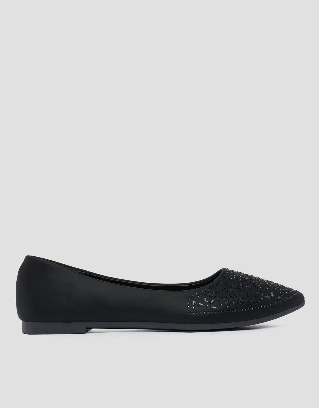 Laviola LSH Pointed Toe Sepatu Flat Wanita