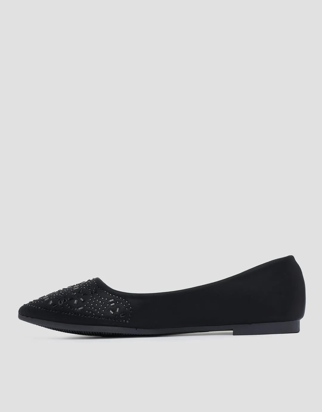 Laviola LSH Pointed Toe Sepatu Flat Wanita