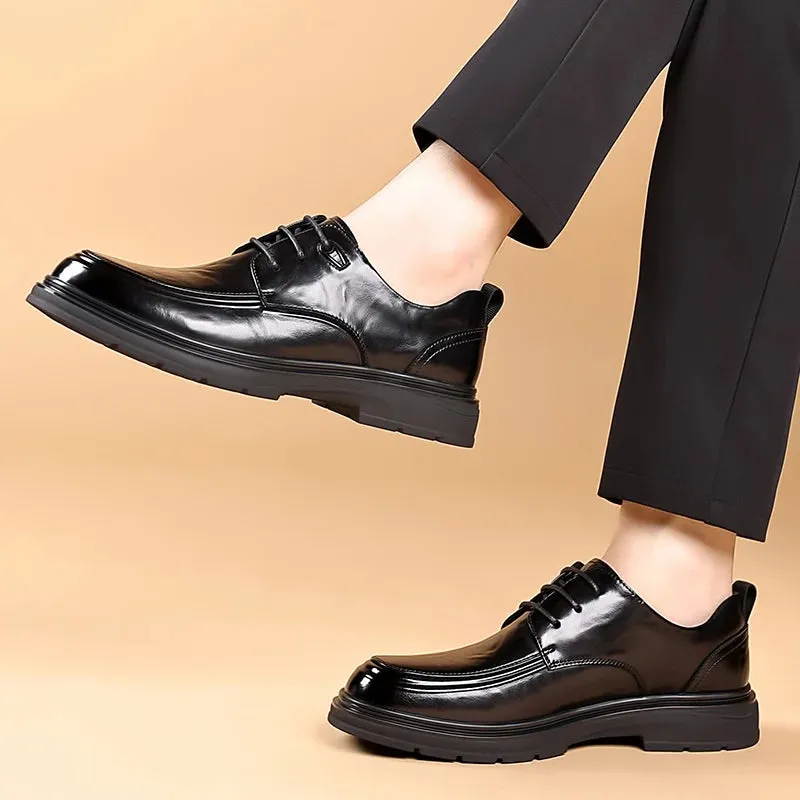 Leather Boat Sneakers