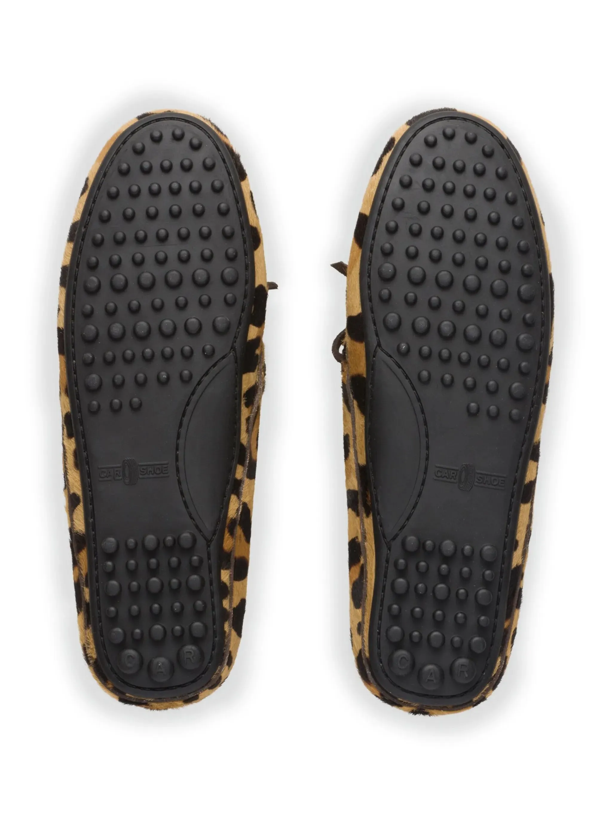 Leopard-print Slippers