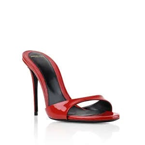 Lidylle 100 Mm Red Matt Leather