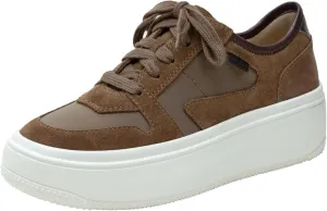 Linea Paolo - Gains - Womens Lace-Up Light Weight Leather Platform Sneakers