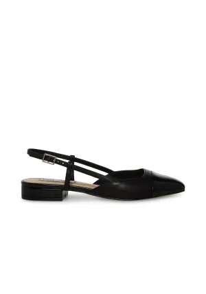 Low Heeled Ch  Pump - Black