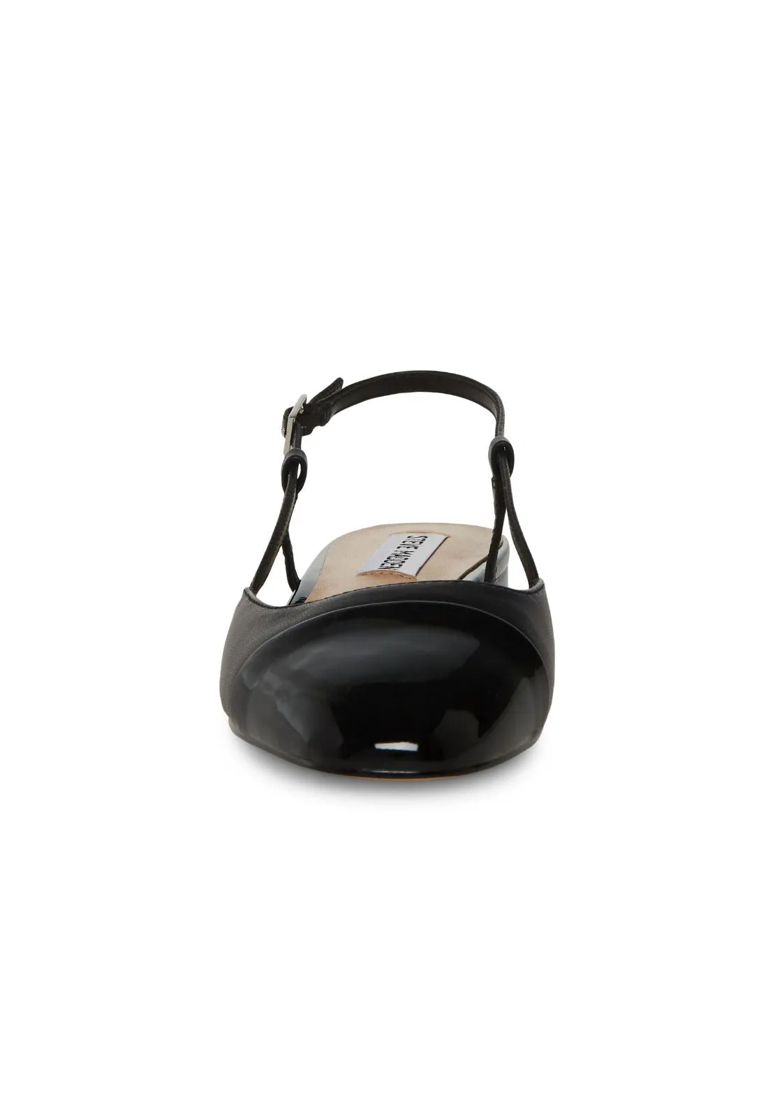 Low Heeled Ch  Pump - Black