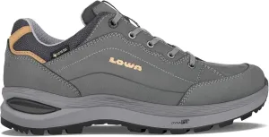 LOWA Renegade EVO GTX LO Ws Low Shoe, Graphite Apricot, 6.5