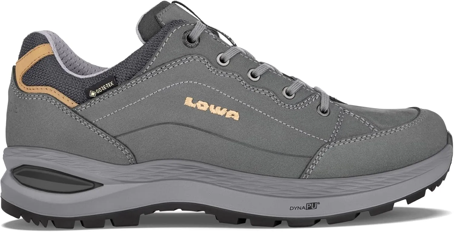LOWA Renegade EVO GTX LO Ws Low Shoe, Graphite Apricot, 6.5