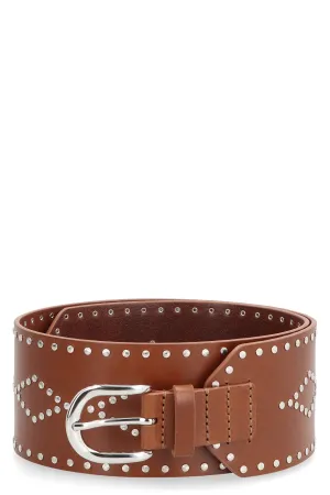 Lucie leather belt