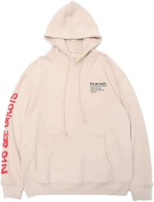 Lucky I See Ghosts Hoodie KY West Hoodie Men's Vintage Graphic Hip Hop Pullover Heavyweight Hoodies