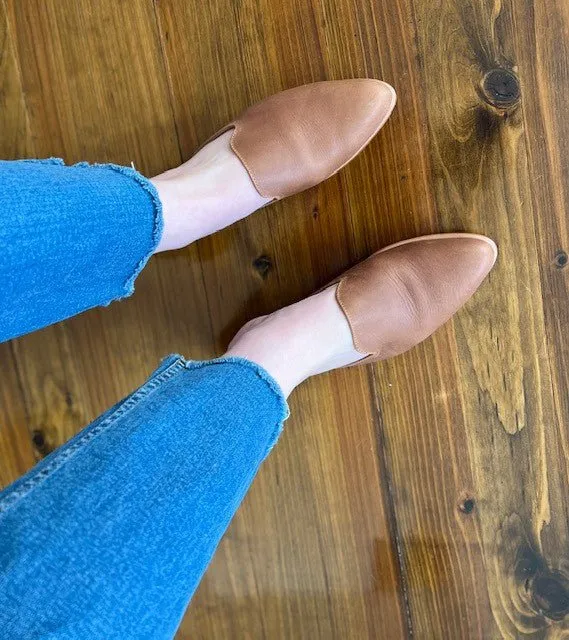 Maggie Leather Mule