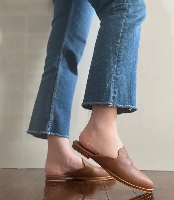 Maggie Leather Mule