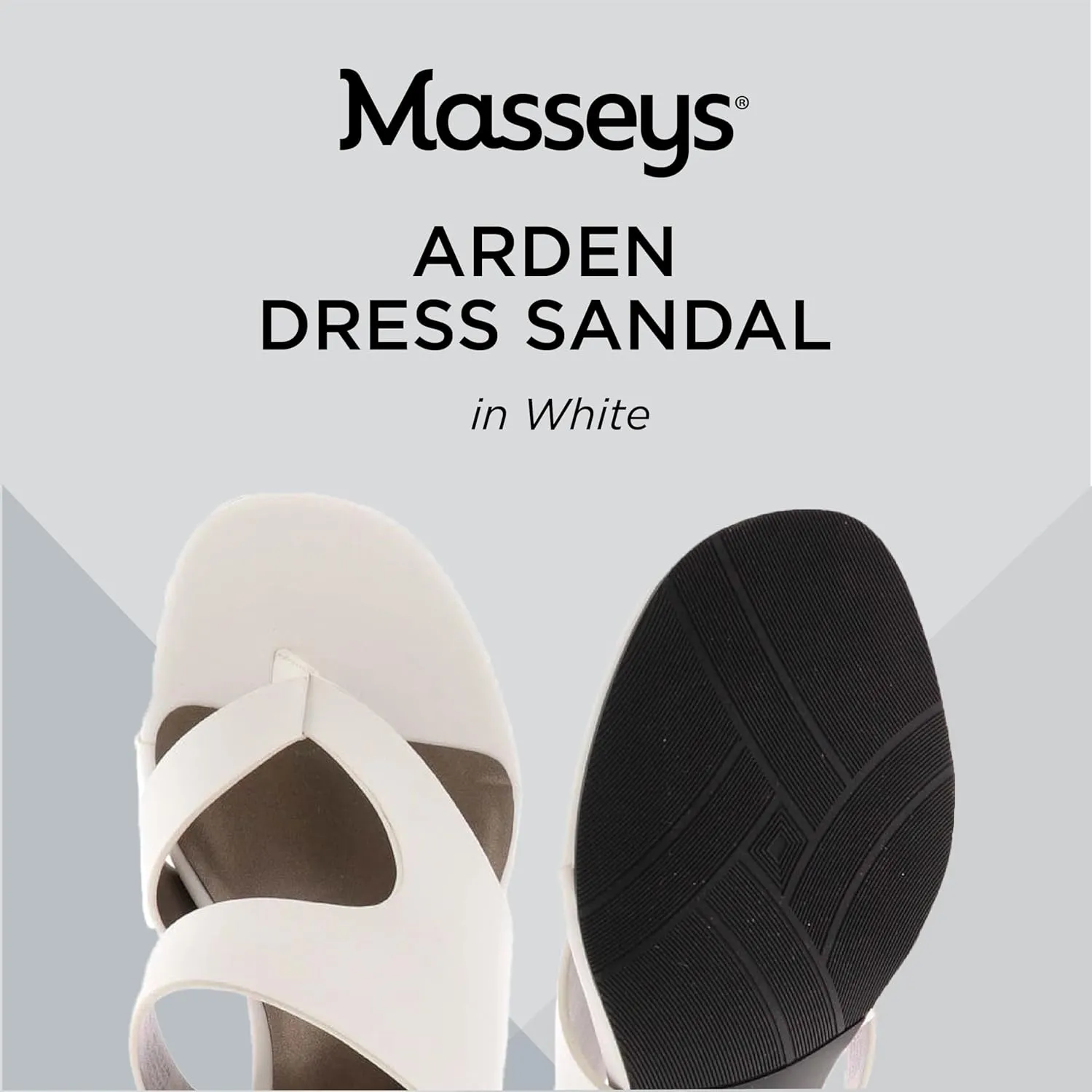 Masseys Women's Arden Low Heel Dress Sandal
