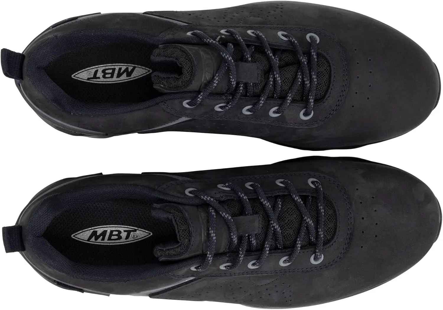 MBT Womens KIBO SYM Leather Textile Trainers