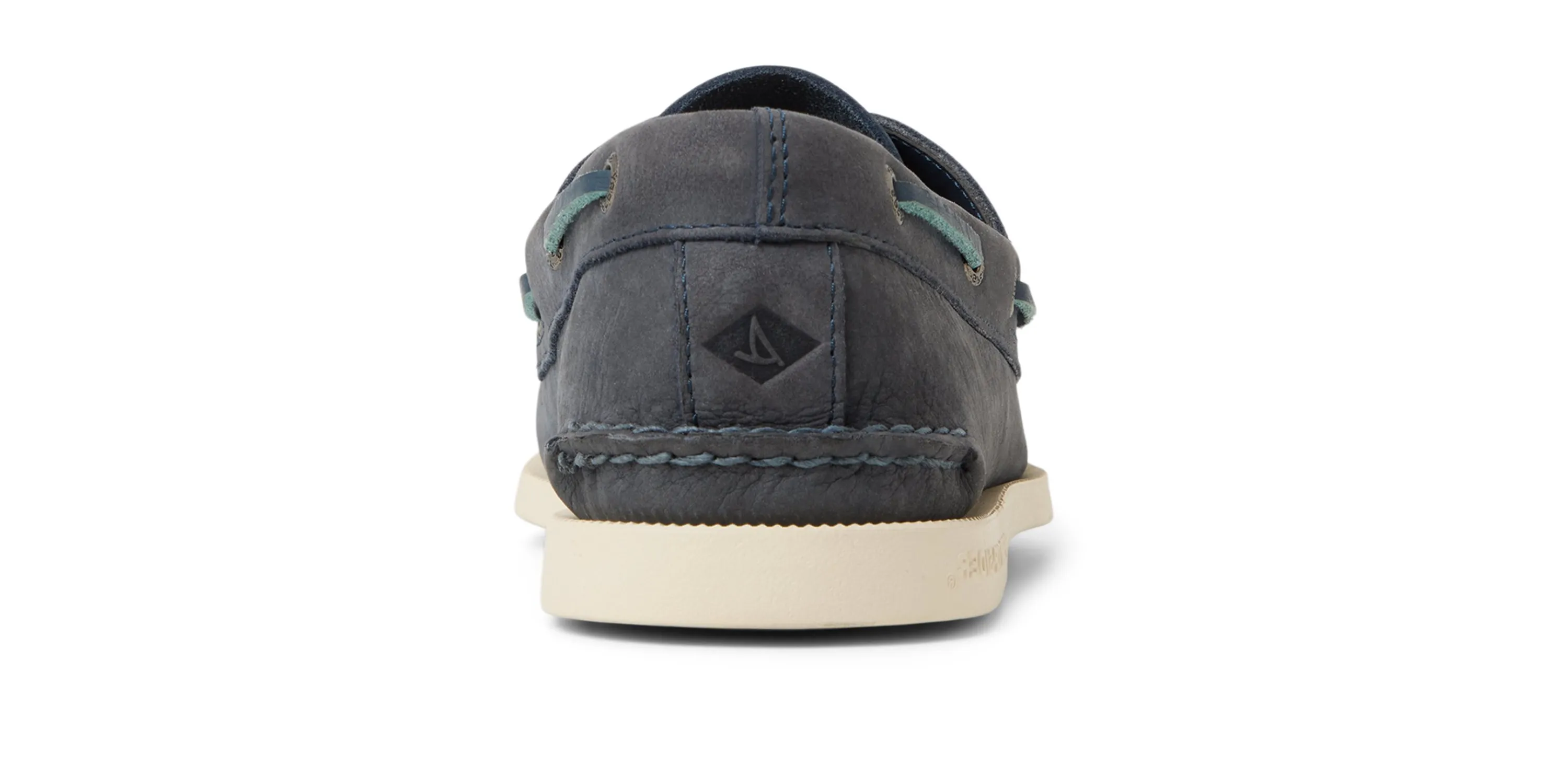 Men's Authentic Original 2-Eye Leather Wide Nubuck Dusty Blue