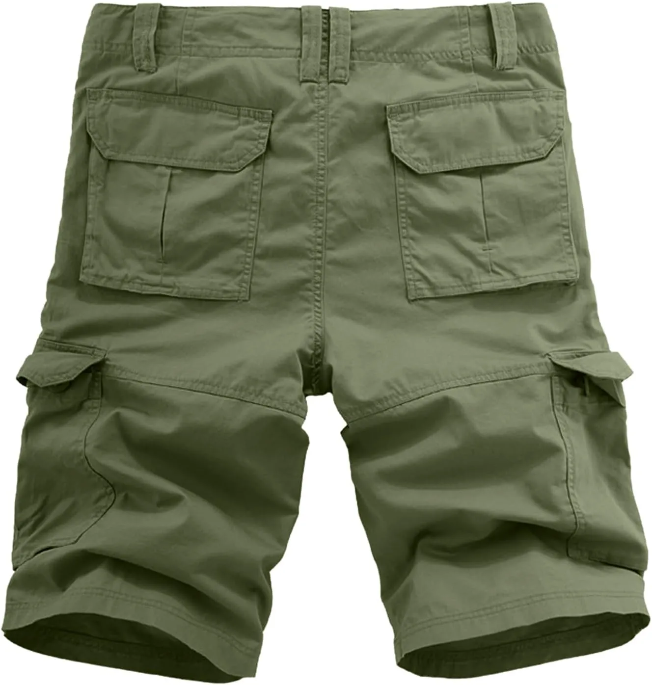 Mens Big and Tall Shorts Buckle Zipper Cargo Shorts Multi Pocket Casual Athletic Shorts Trendy Outfits Clothing 2024