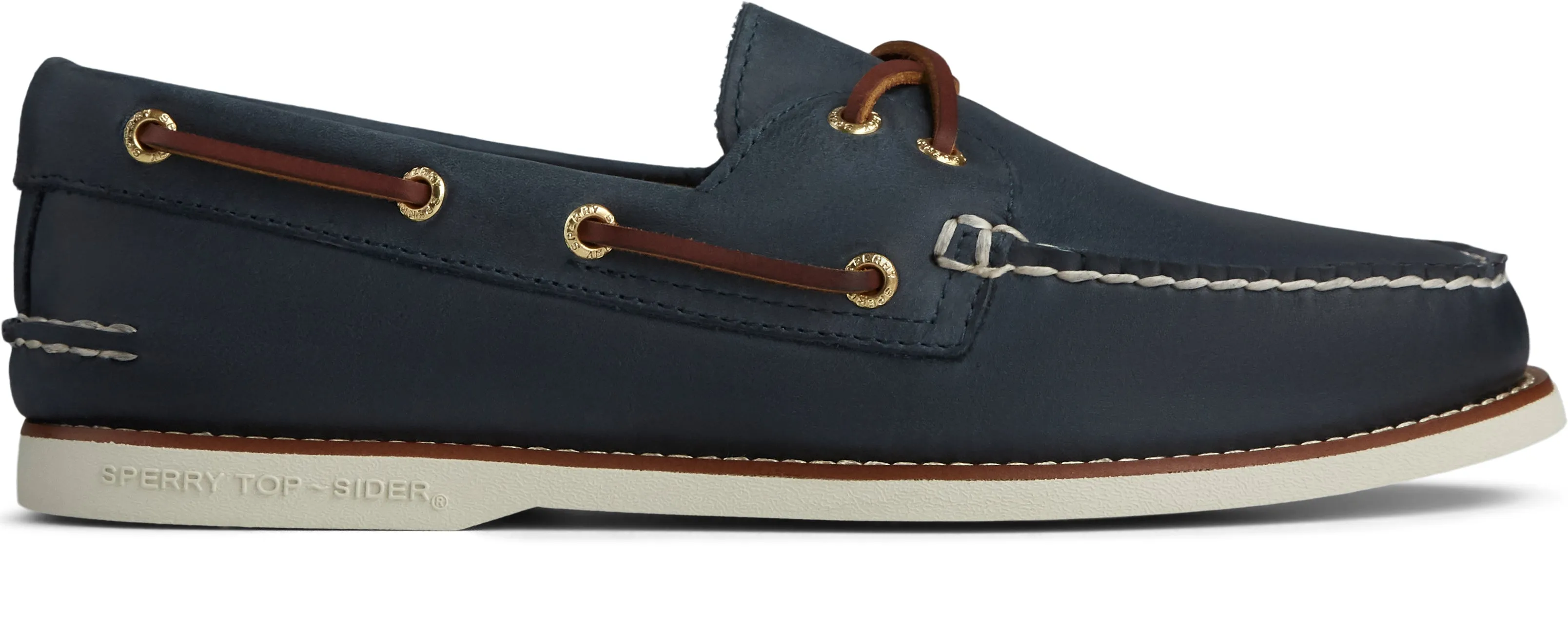 Men's Gold A/O 2-Eye Wide Navy