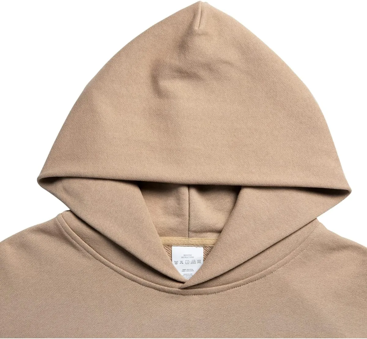 Men's i like you You'Expensive Hip Hop Portrait Graffiti Print Hoodie Highweight Cotton Hooded Grey