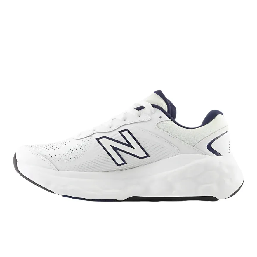 MEN'S NEW BALANCE FRESH FOAM X 840F | WHITE / BLUE