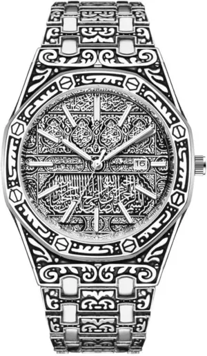 Men's Vintage Watch Fashion Business Men's Watch, Classic Octagon Dial Design Calendar Men's Watch, Men's Casual Wrist Watch