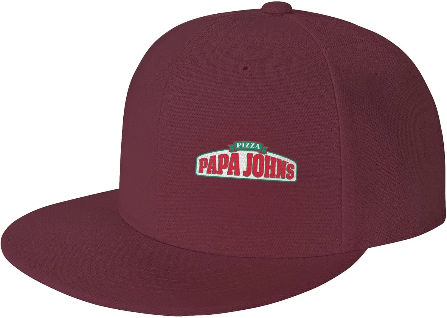 Men's Women's Logo Snapback Baseball Caps Adjustable Flat Bill Brim Caps Work Hat for Adult Unisex Women Men