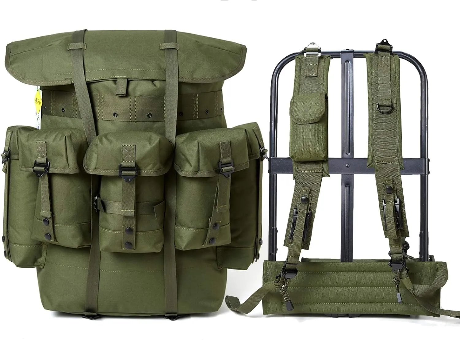 MT Military Alice Pack Army Survival Combat ALICE Rucksack Backpack Olive Drab