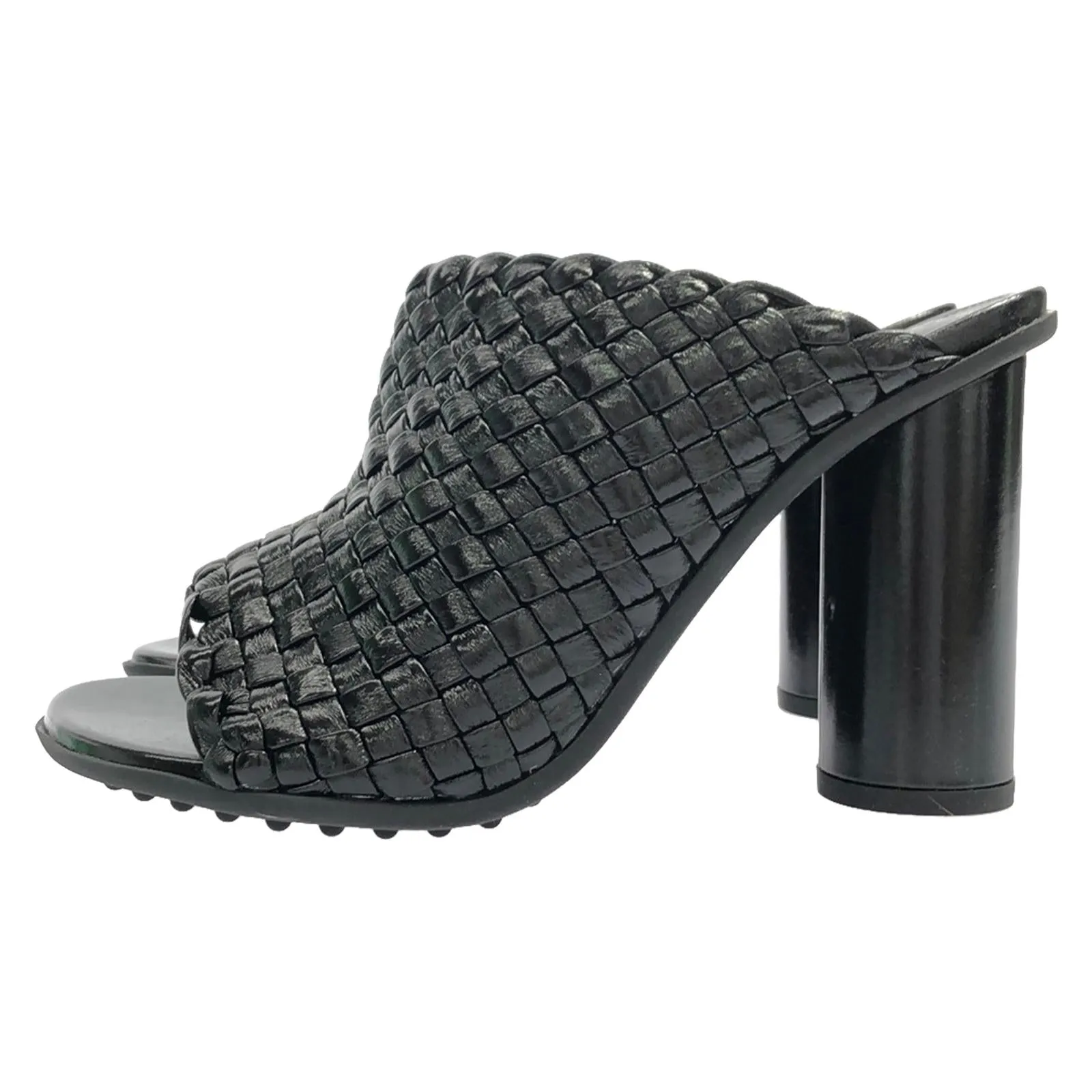 Mule Sandals Leather Black