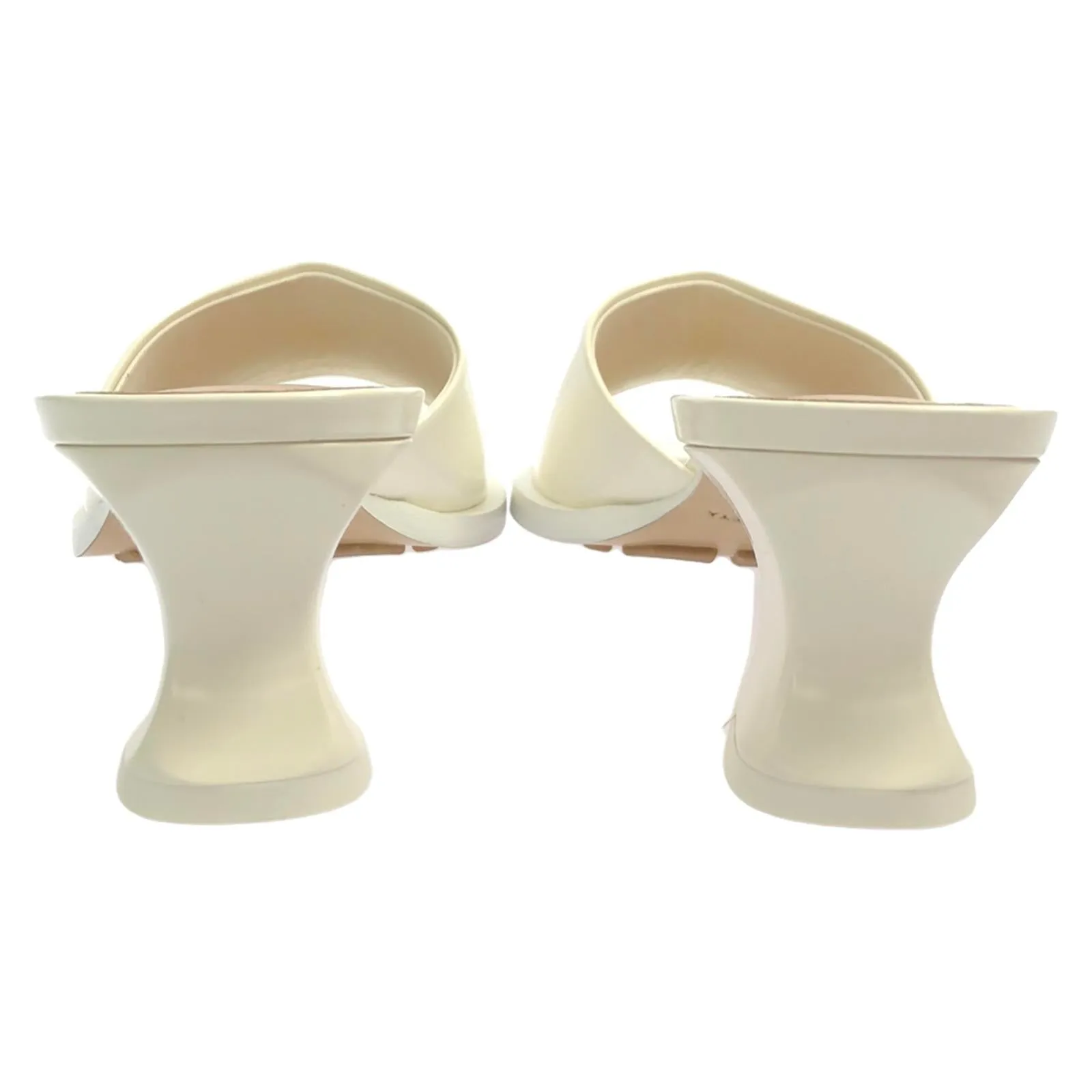 Mule Sandals Leather White