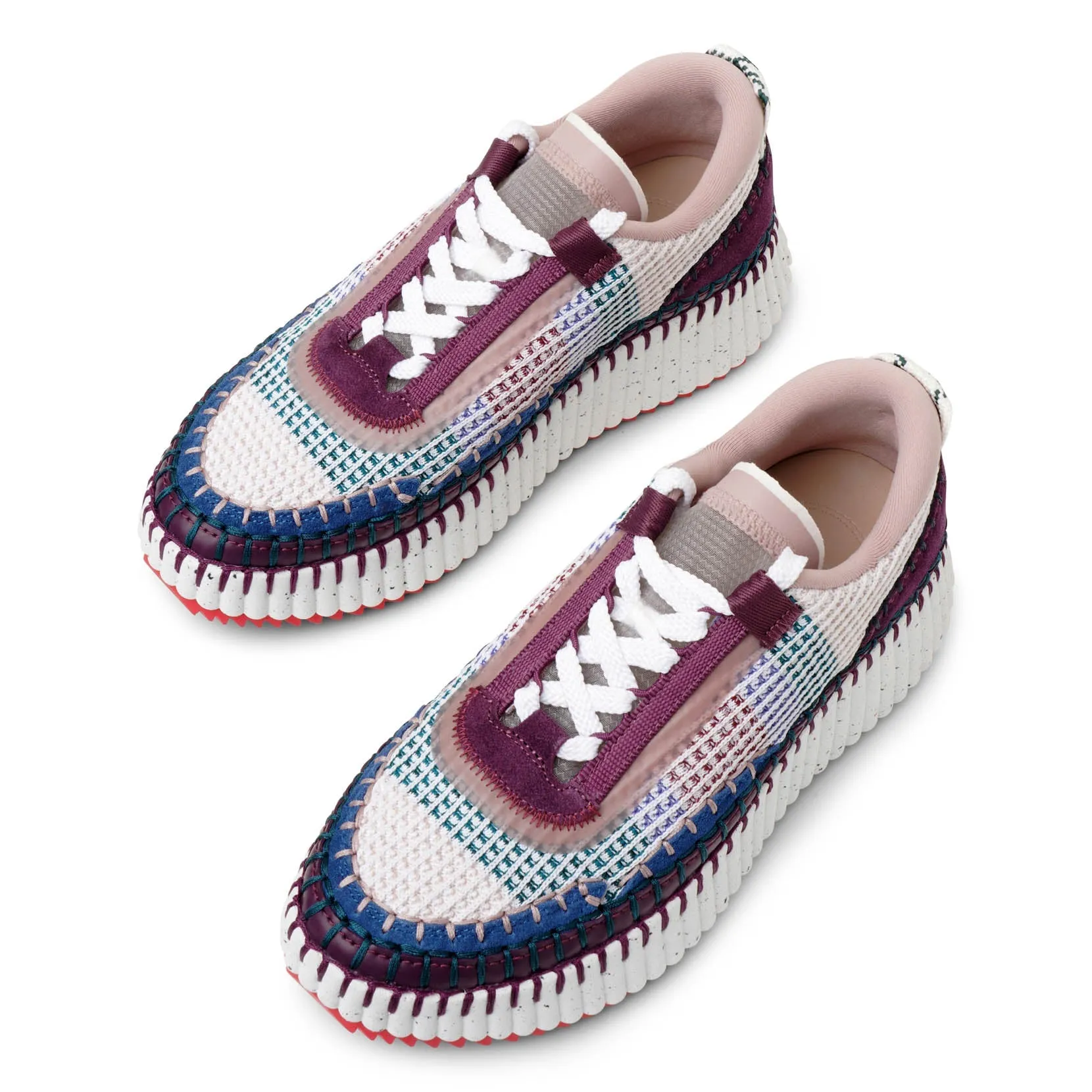 Nama blush purple sneakers