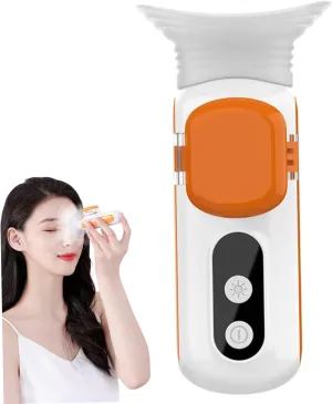 Nano Mister, 8ml 2 in 1 Mini Cool Face Mister, Rechargeable Dry Eye Spray, Portable Eye Mist Spray for Dry Eyes