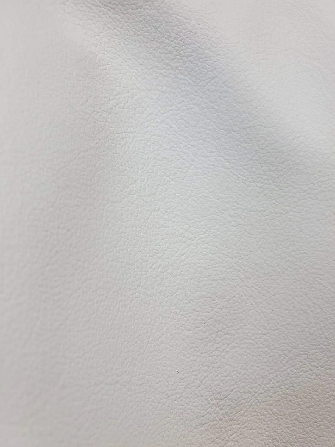 NAT Leathers Pure White Smooth Fullgrain Nappa Italian 2.5 oz 2 sq.ft. Footwear Shoe Handbag Craft Cowhide Genuine Cow Leather Hide Skin (12 inch x 24 inch)