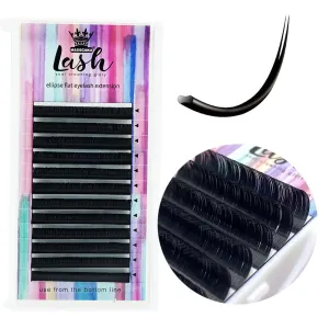 Natural Single Air False Eyelashes – Lightweight Flat Hair Double-Pointed Lashes