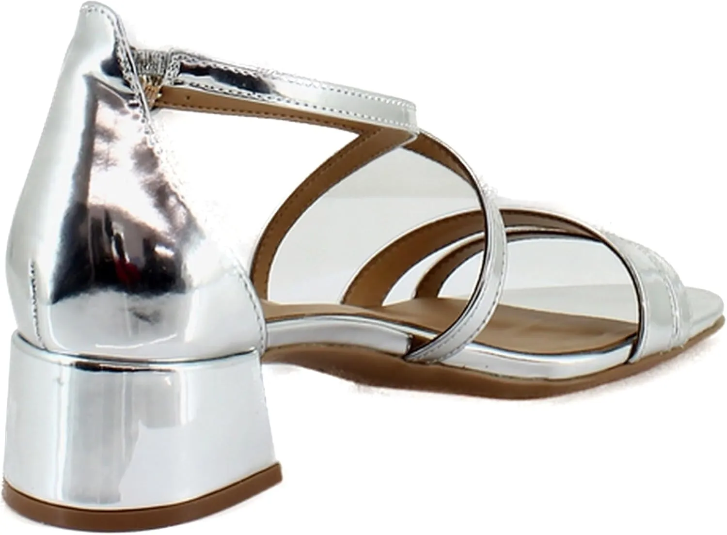 Naturalizer Women's June Strappy Low Block Heel Dress Sandal