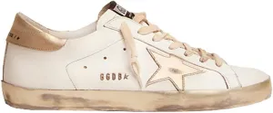 nesho Sneakers for Women Leather Walking Lace-up Flat Trainers Retro Comfortable Non-Slip Sport Shoes