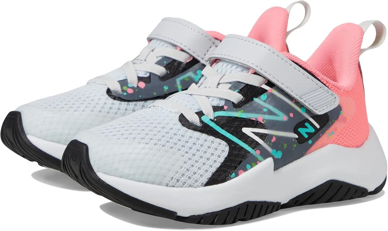 New Balance YTRAVKP2 Running Shoe, Grey, 6.5 Wide US Unisex Big_Kid