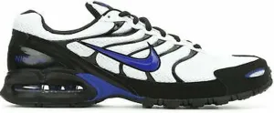 Nike Men's Air Max Torch 4 Running Shoe (8.5, White/Hyper Blue-Black)