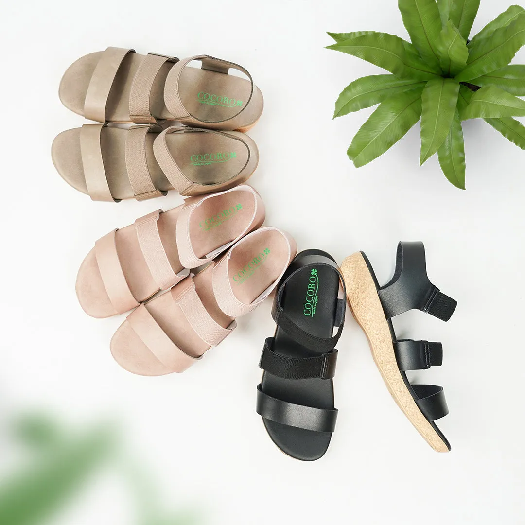 No.2037 Double Belt Ankle Strap Sandal