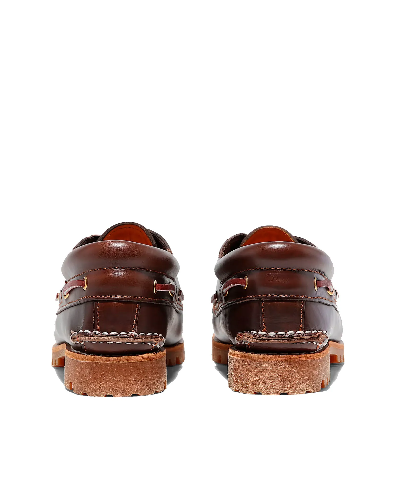 Noreen 3-Eye Lug Handsewn Boat Shoe