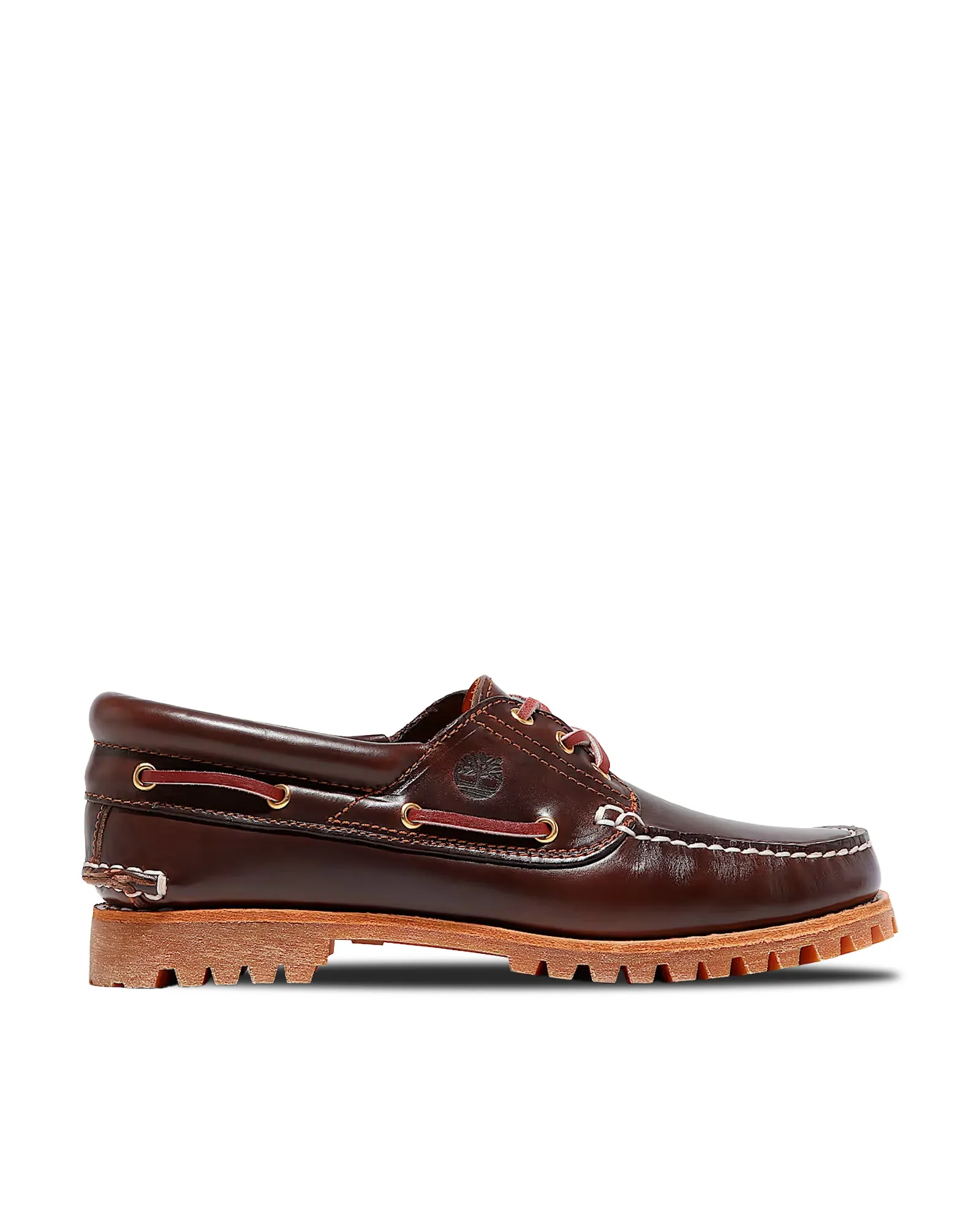 Noreen 3-Eye Lug Handsewn Boat Shoe
