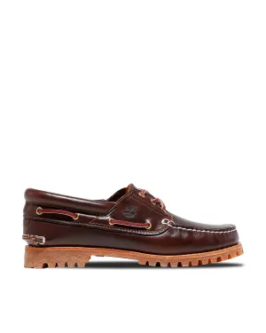 Noreen 3-Eye Lug Handsewn Boat Shoe