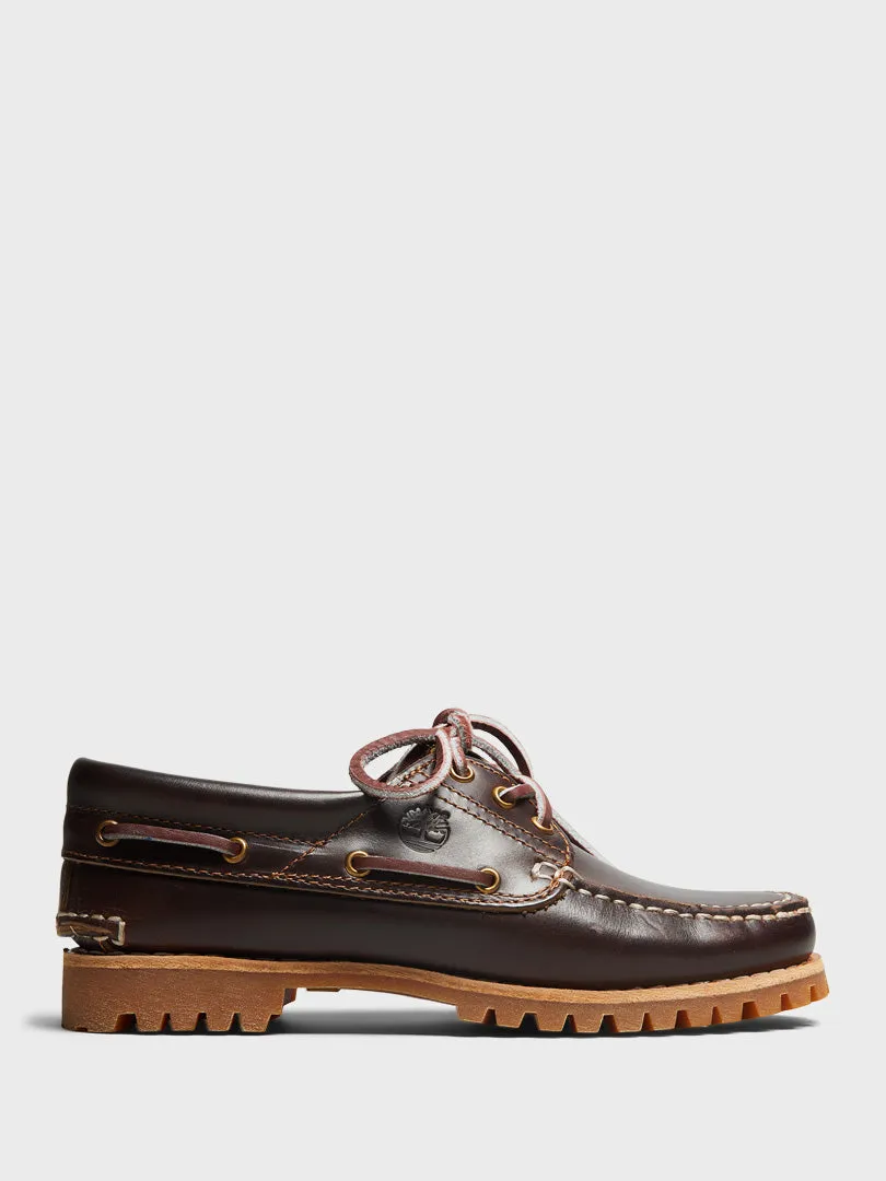 Noreen Boat Shoes in Brown