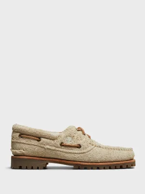Noreen Boat Shoes in Natural Suede