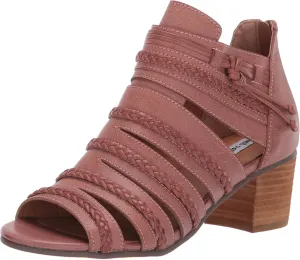 Not Rated Women's Two Inch Stacked Heel Heeled Sandal
