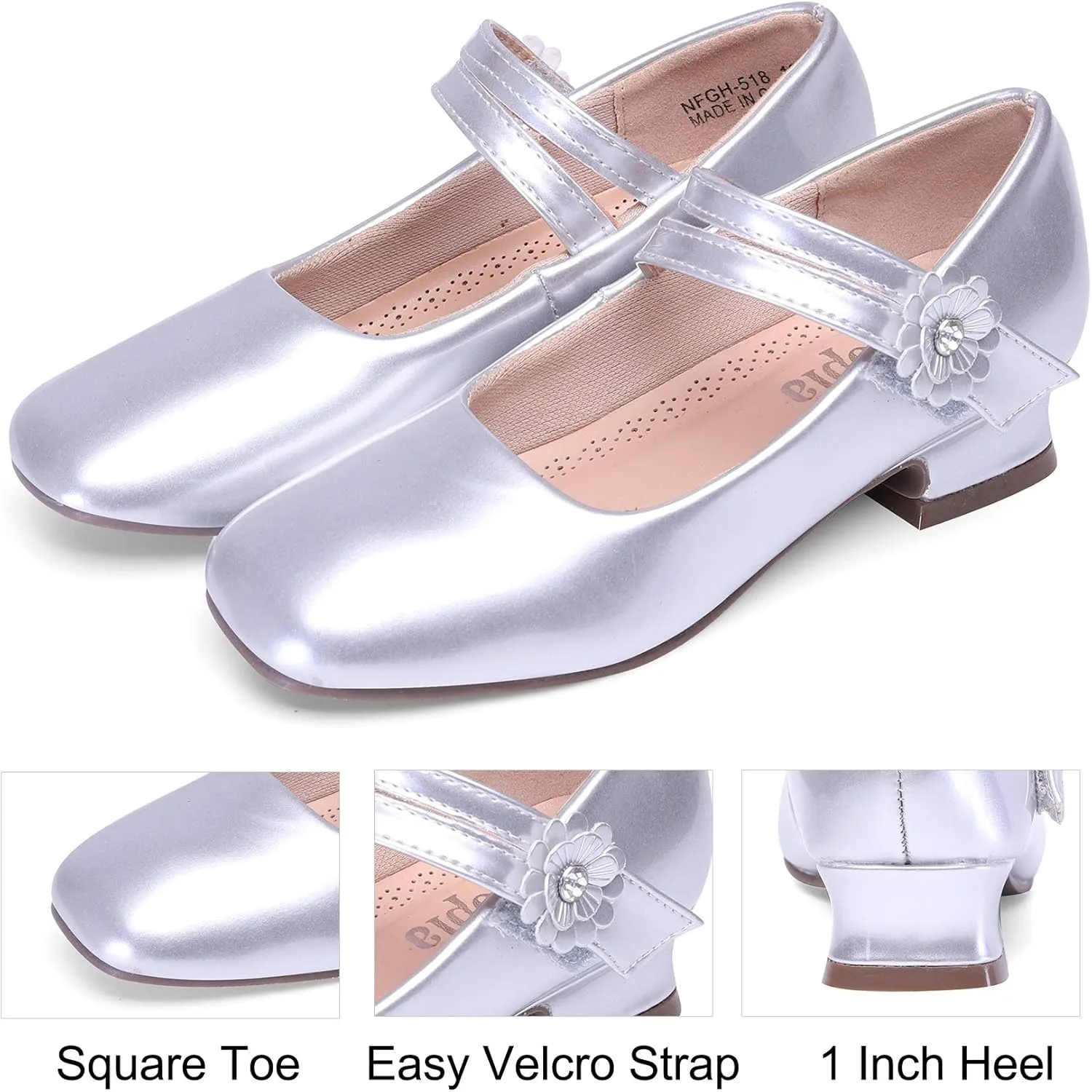 Nova Utopia Girls Low-Medium Platform Sandal Shoes