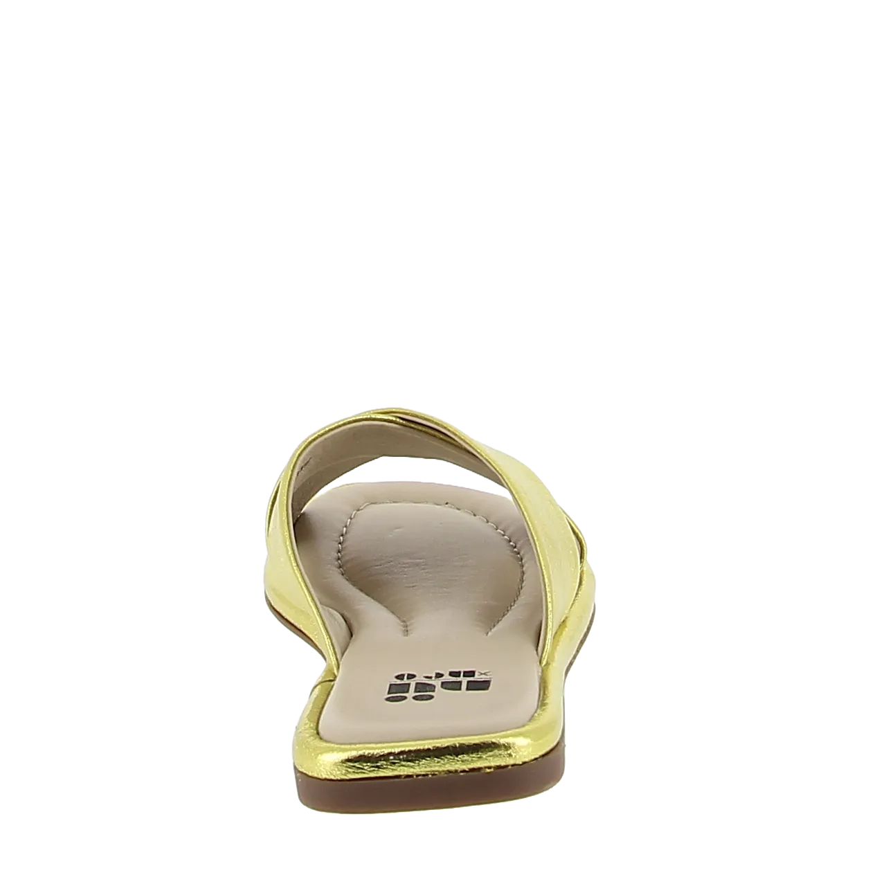Nu By Neo Raya Metallic Yellow Slide
